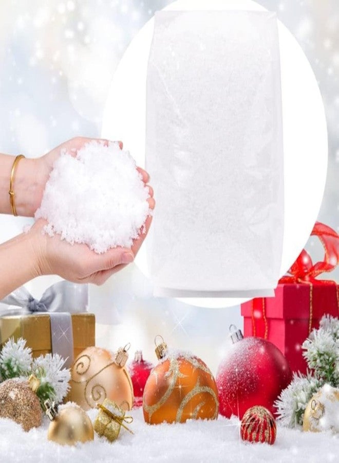 Newvent® 200Gram Artificial Instant Snow Powder for Christmas Decorations, Winter Crafts, Photography Props, Kids’ School Projects, DIY Crafts & Party Decor | Fluffy Realistic Fake Snow for Holidays - Image 5